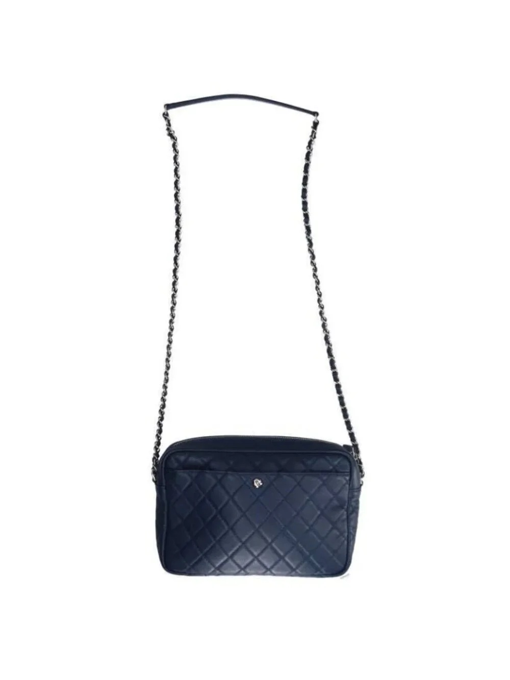 Chanel Quilted Lambskin Shoulder Camera Bag